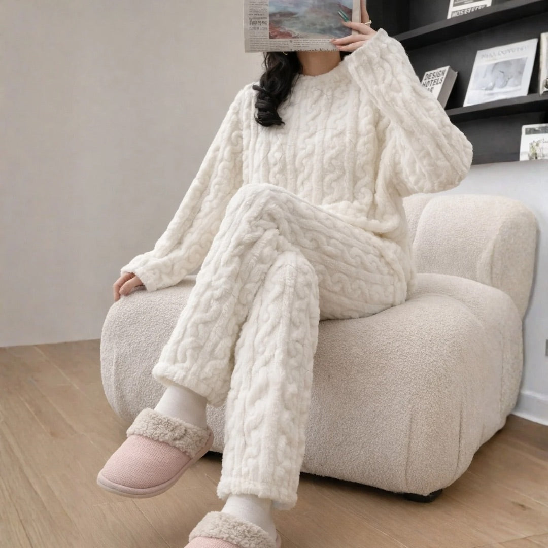 Conjunto Peluche Trenzado