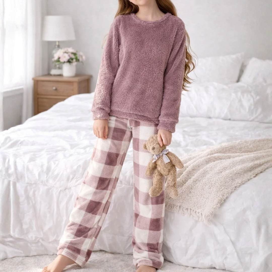 Pijama Niña Polar Cozy Mau