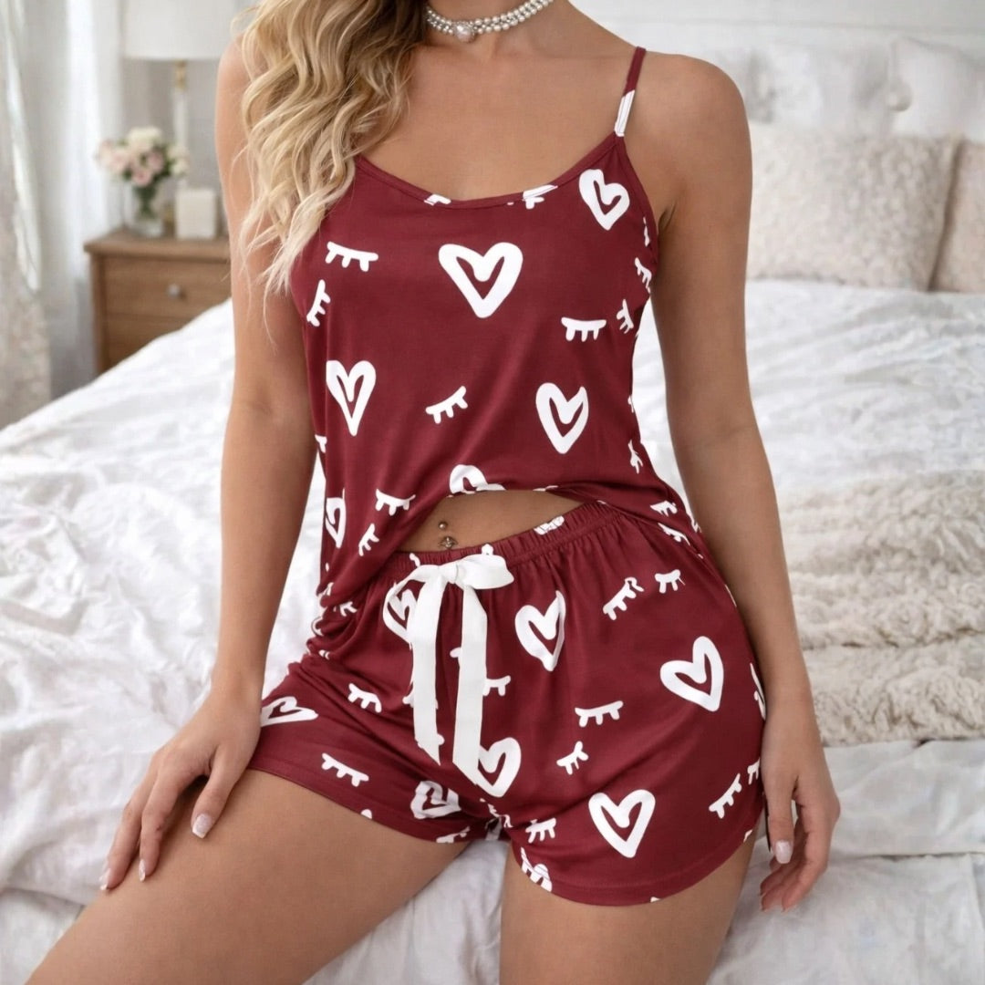Pijama Mujer Sweet Hearts
